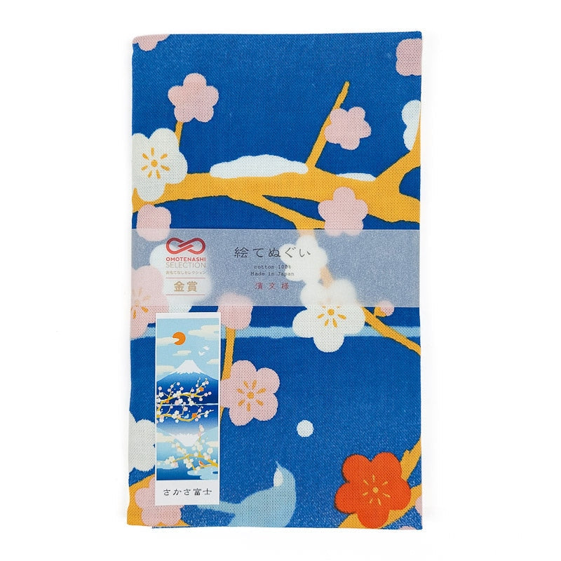 Japanilainen Tenugui Sakasa Fuji