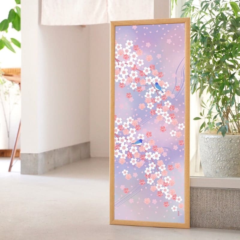Japanilainen Tenugui Sakura Ame