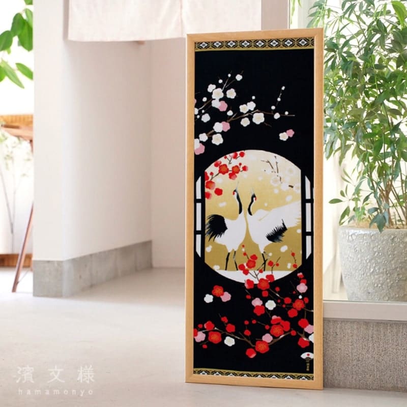 Japanilainen Tenugui Tsuru Mai