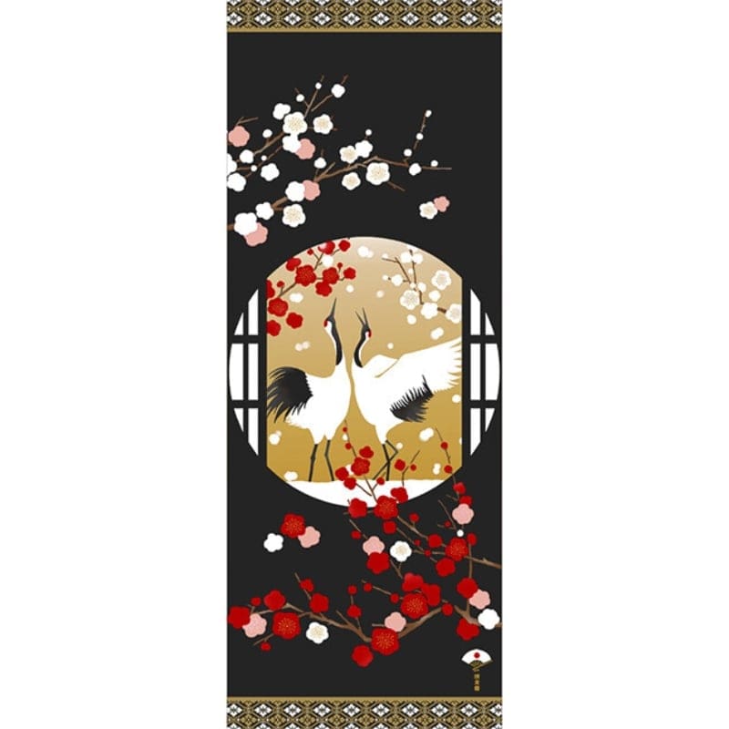 Japanilainen Tenugui Tsuru Mai