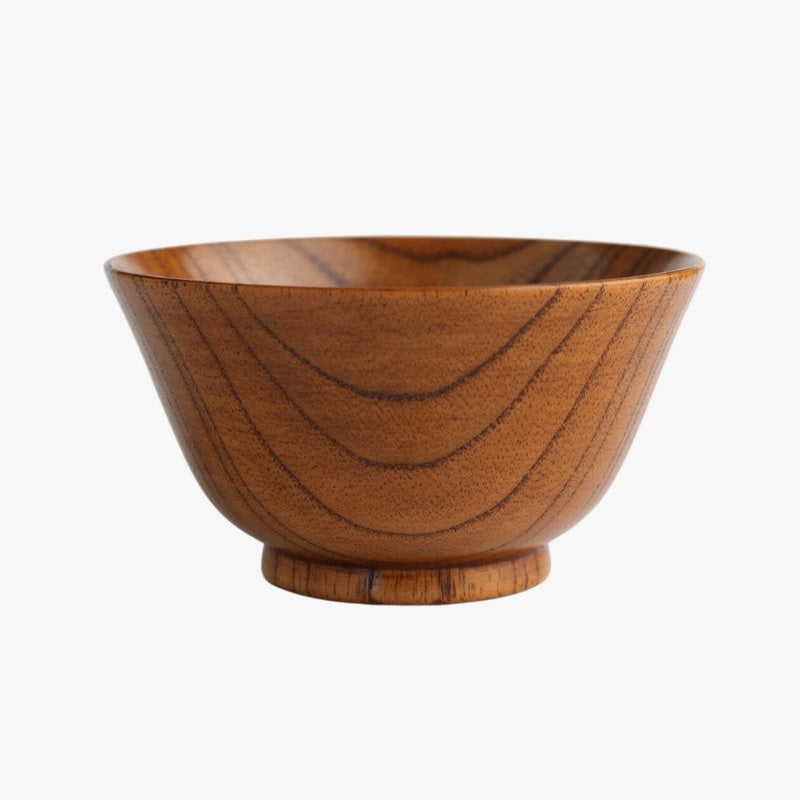 Japanilainen Urushi puinen kulho