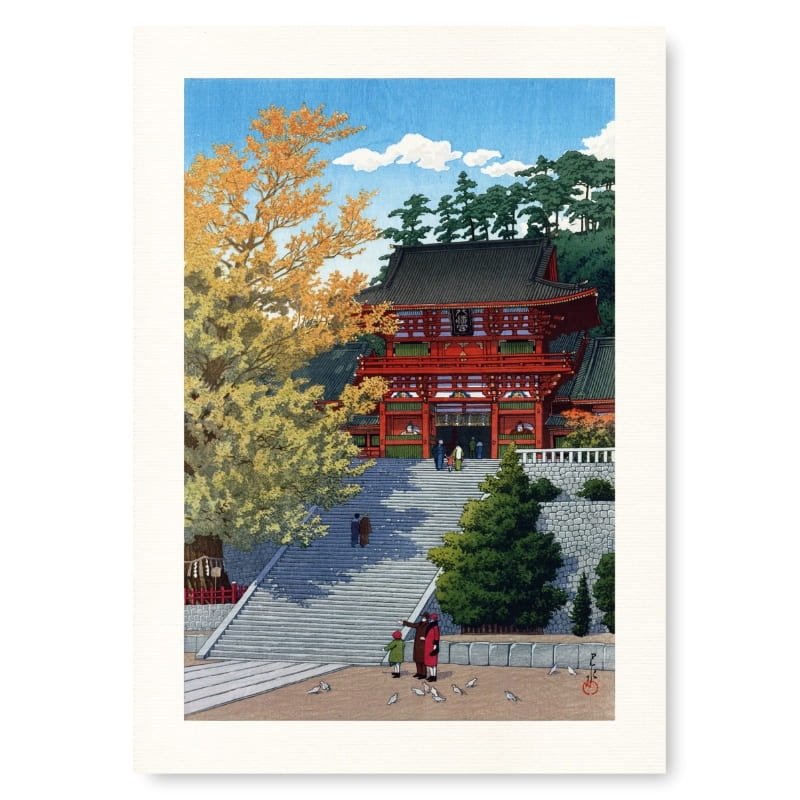 Kamakura Sanctuary Japanilainen juliste - A3