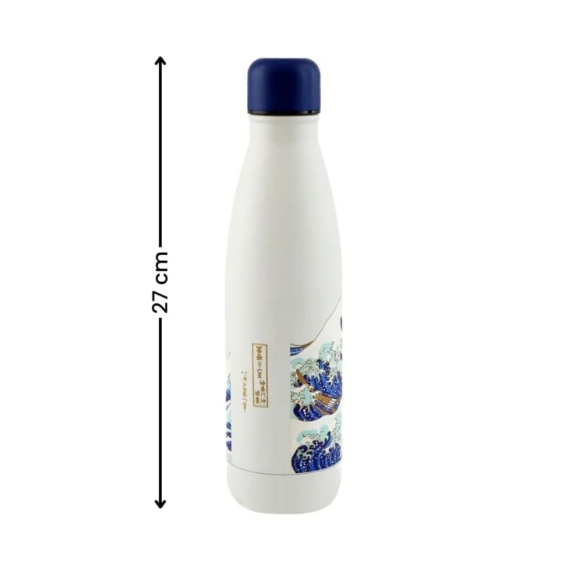 Kanagawa Great Wave eristetty pullo