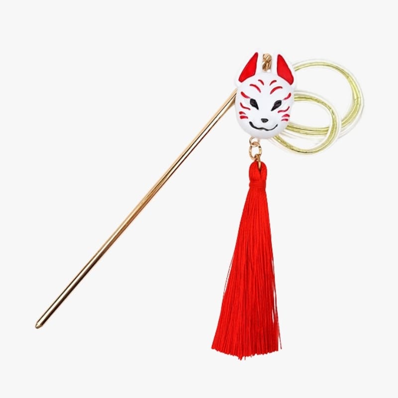 Kanzashi japanilainen Kitsune naamio