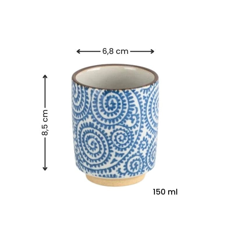 Karakusa japanilainen teekuppi