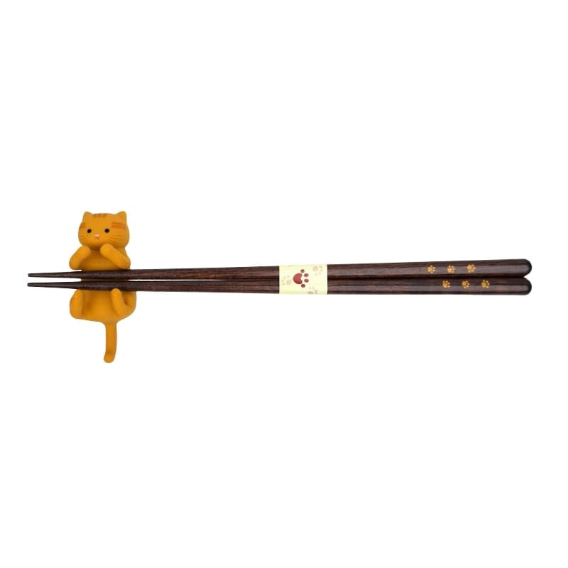 Kawaii japanilaiset syömäpuikot Red Cat