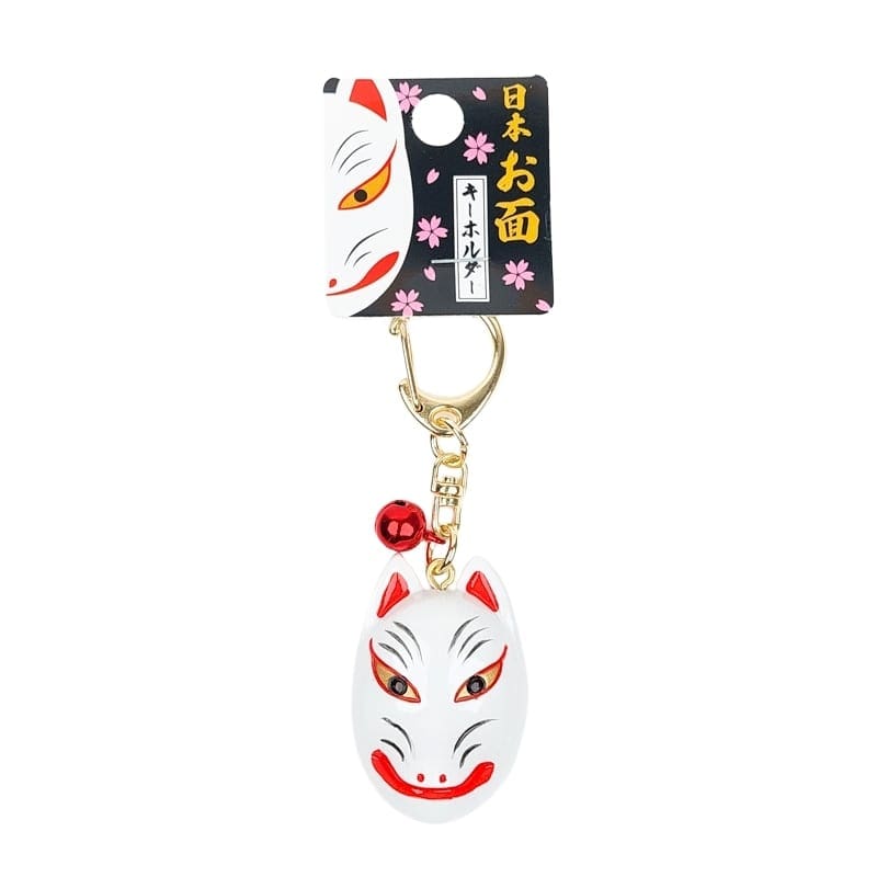 Kitsune naamio avaimenperä