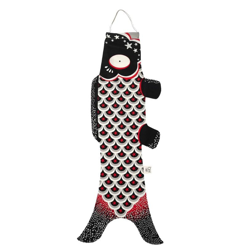 Koinobori Perinteinen mustavalkoinen (S)