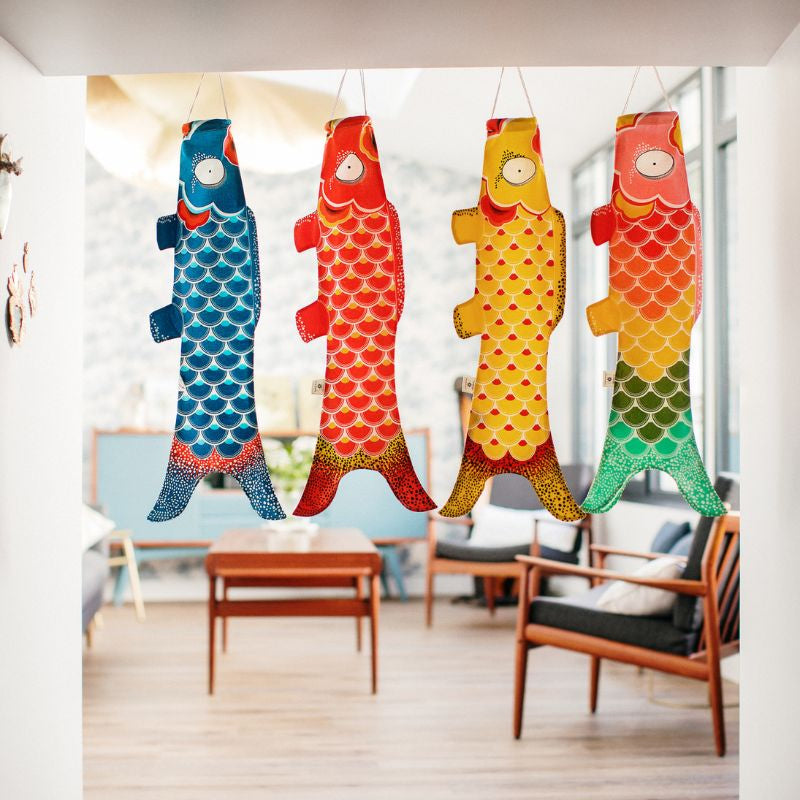 Koinobori Perinteinen sininen (S)