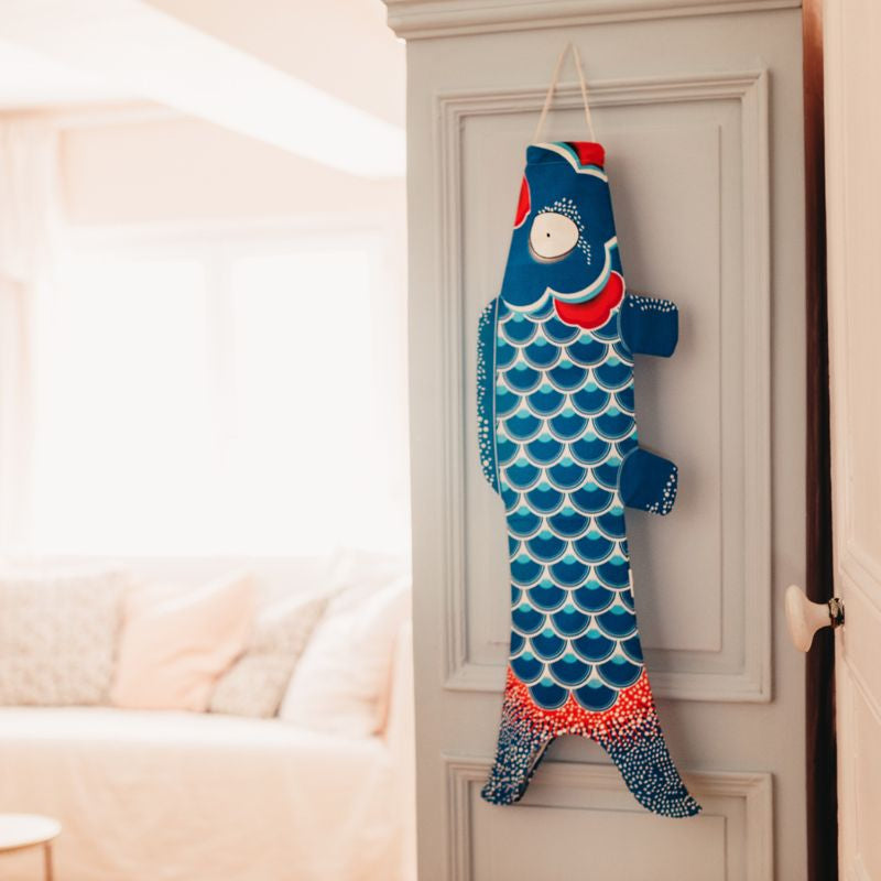 Koinobori Perinteinen sininen (S)