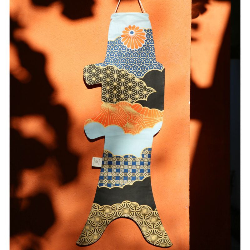 Koinobori tilkkutäkkikangas (S)