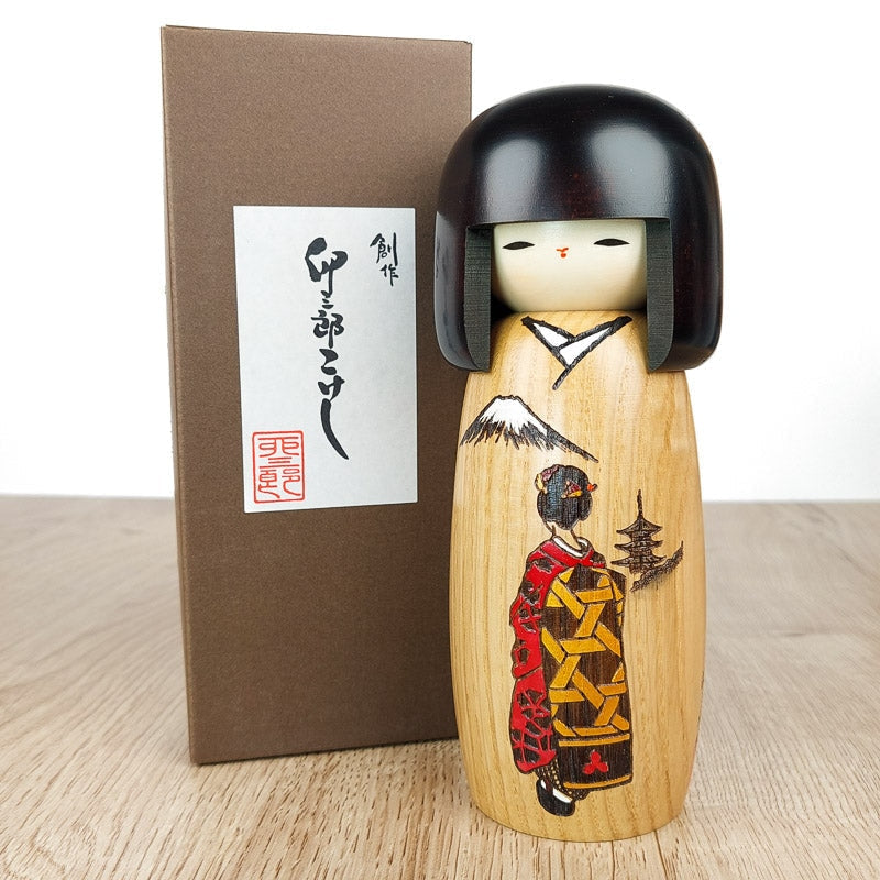 Kokeshi Geisha nukke