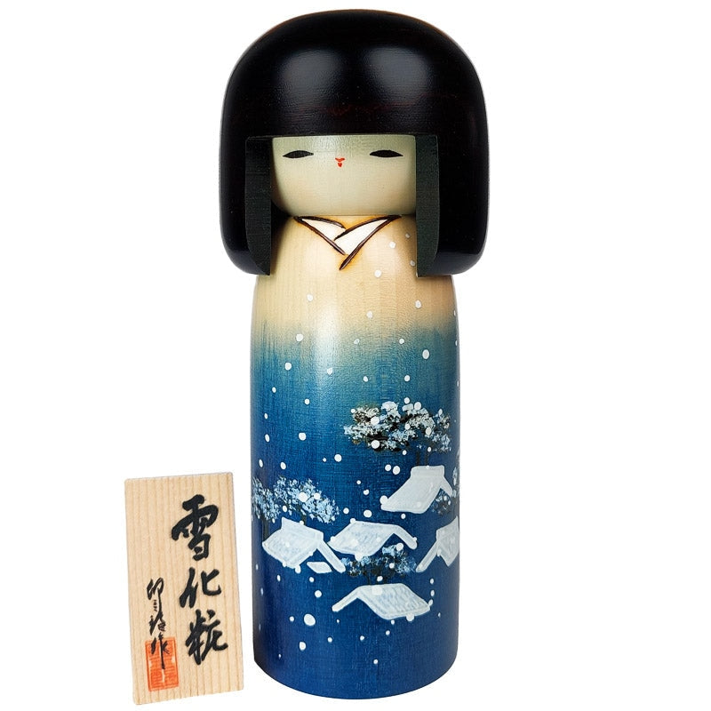 Kokeshi talvinukke