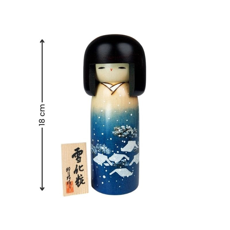 Kokeshi talvinukke