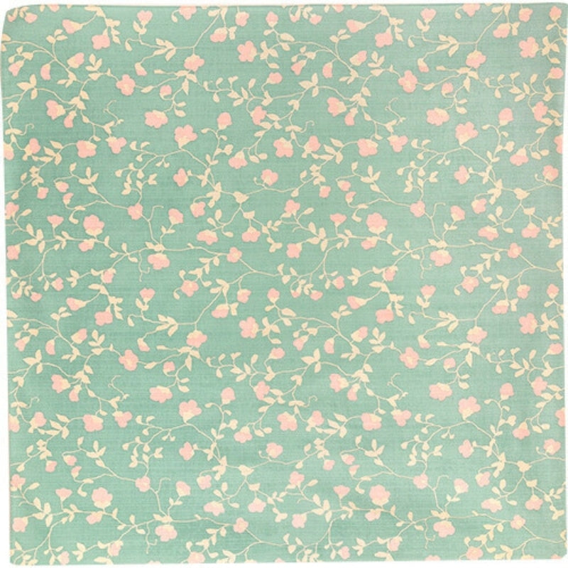 Kukkainen japanilainen Furoshiki - 90cm x 90cm