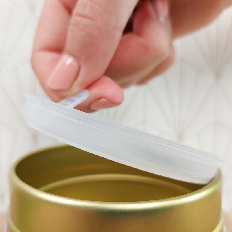 Maneki Neko Valkoinen metallinen teepakkaus