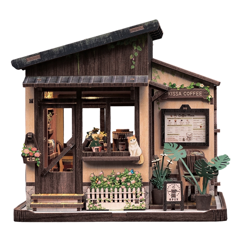 Japanilainen Kissa Coffee -puumalli