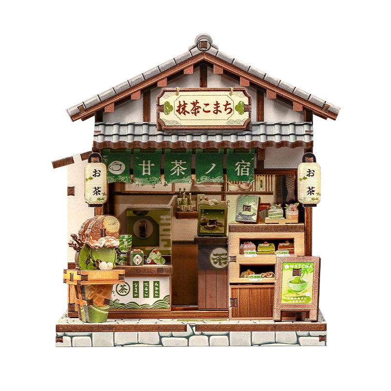 Japanilainen pienoismalli: Kyoto Matcha Cottage