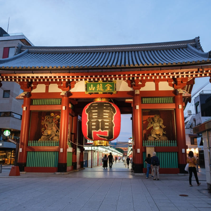 Japanilainen pienoismalli - Asakusa