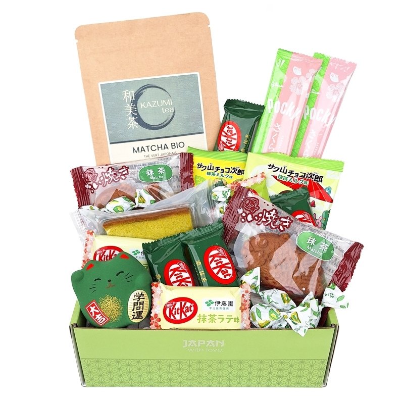 Matcha japanilainen laatikko