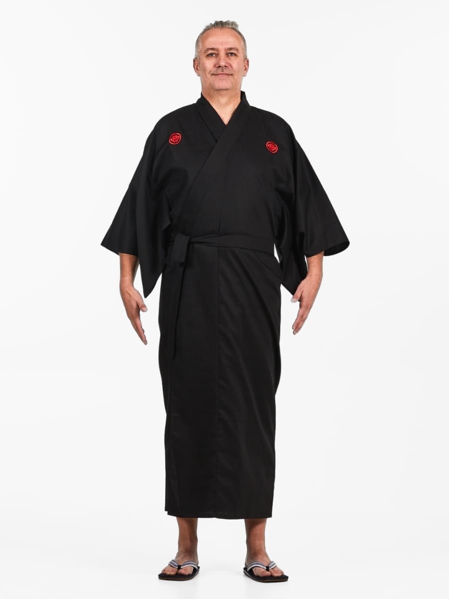 Miesten japanilainen samurai-kimono - Yksi koko