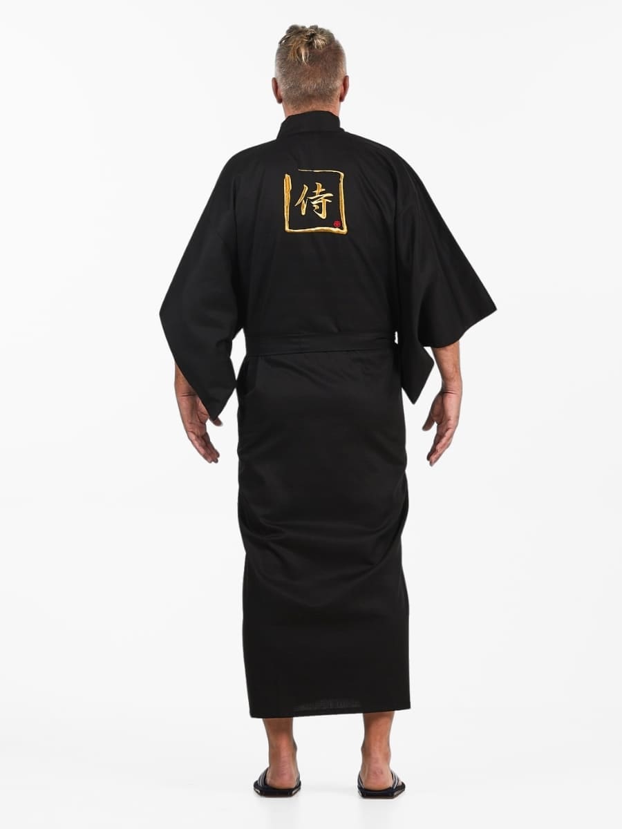 Miesten japanilainen samurai-kimono - Yksi koko