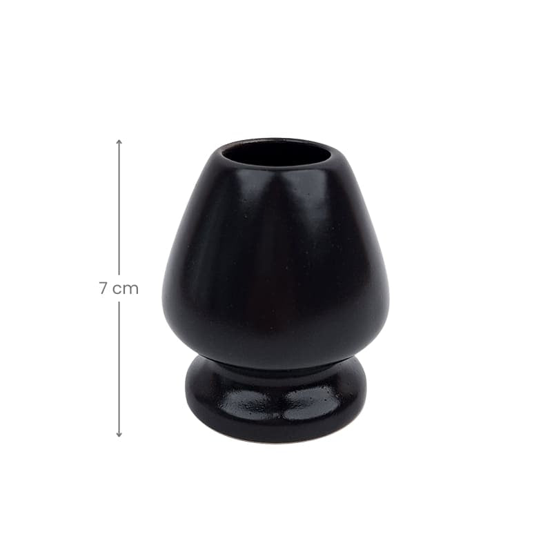 Musta Matcha vispilä jalusta