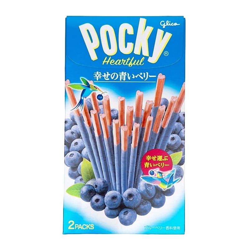 Mustikka Pocky Stick sydän