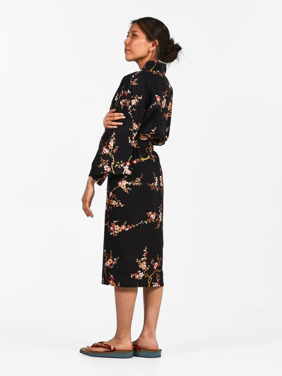 Naisten Ōgonbai Happi Kimono - Yksi koko