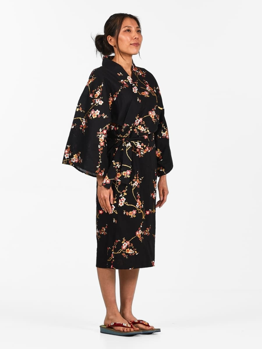 Naisten Ōgonbai Happi Kimono - Yksi koko