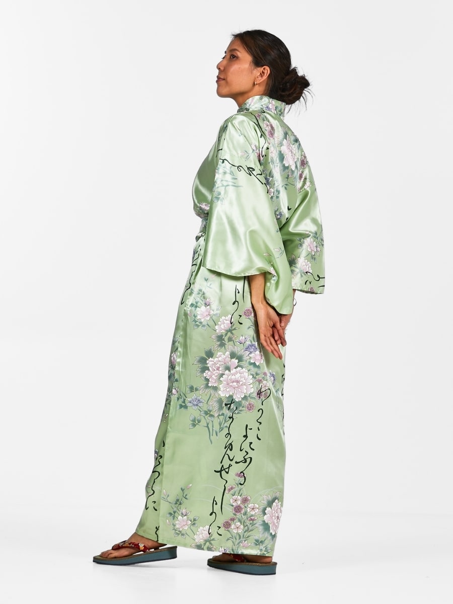 Naisten Shi to Hana japanilainen Kimono - Yksi koko