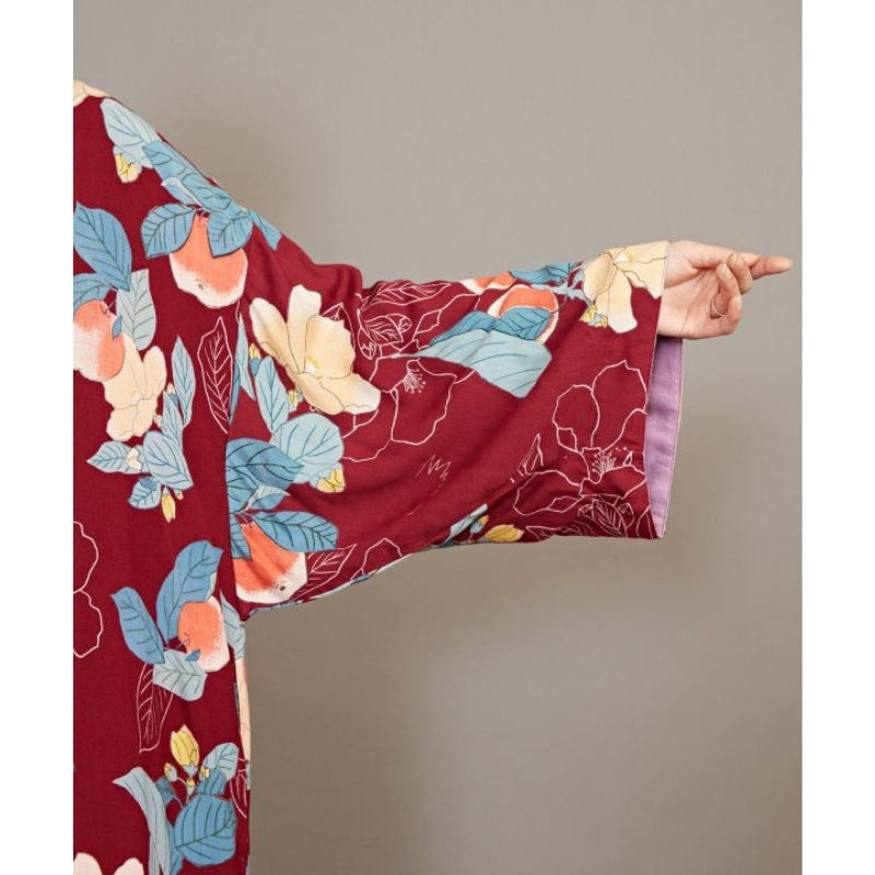 Naisten kukka kimonotakki