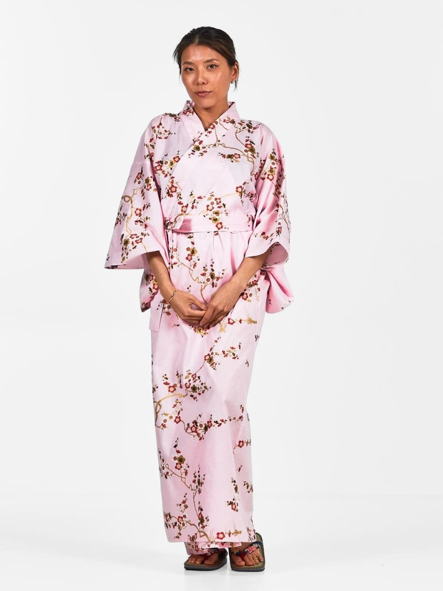 Naisten Yukata Kimono Ōgonbai