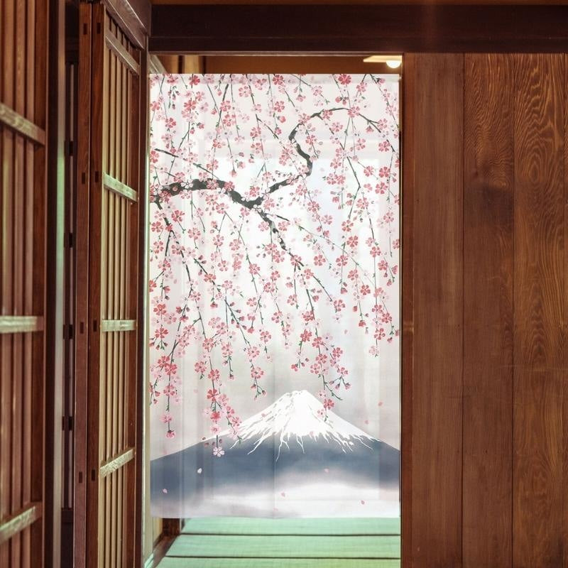 Noren japanilainen Fuji-vuori