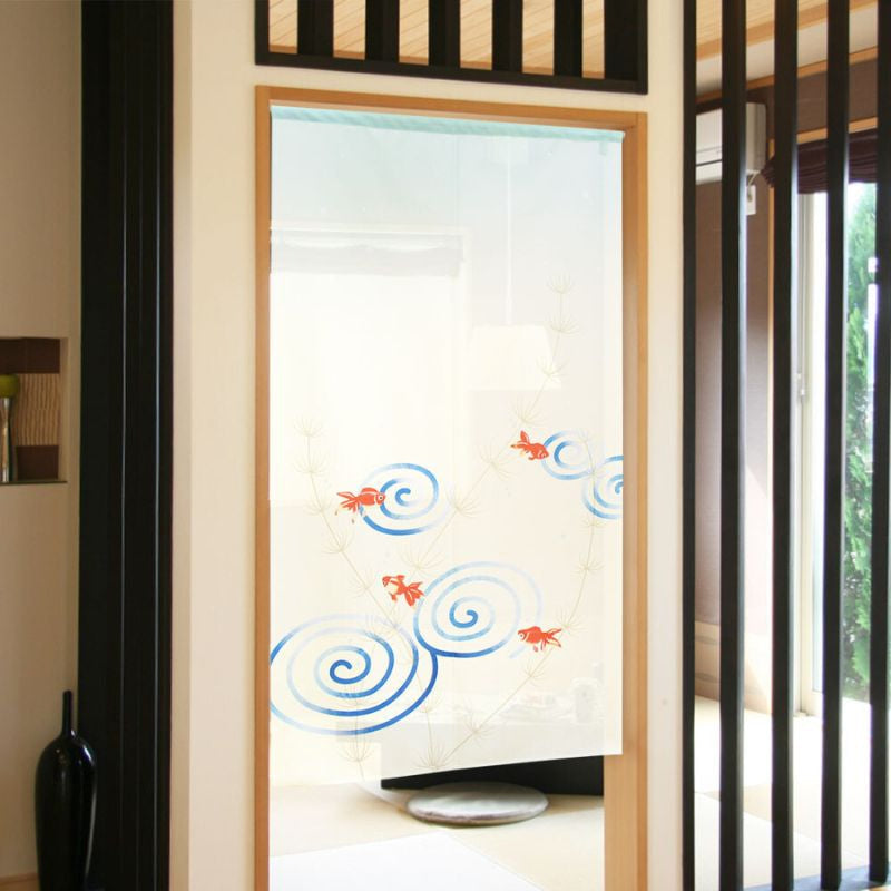 Noren Japanilainen Kingyo - 85 x 150 cm