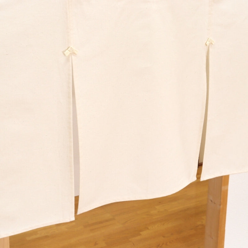 Noren Japanilainen lyhyt Beige - 175 x 50 cm