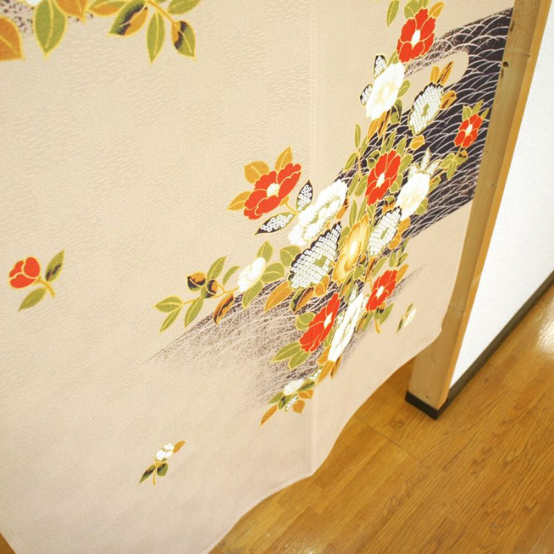 Tsubaki Japanilainen Noren - 85 x 150 cm