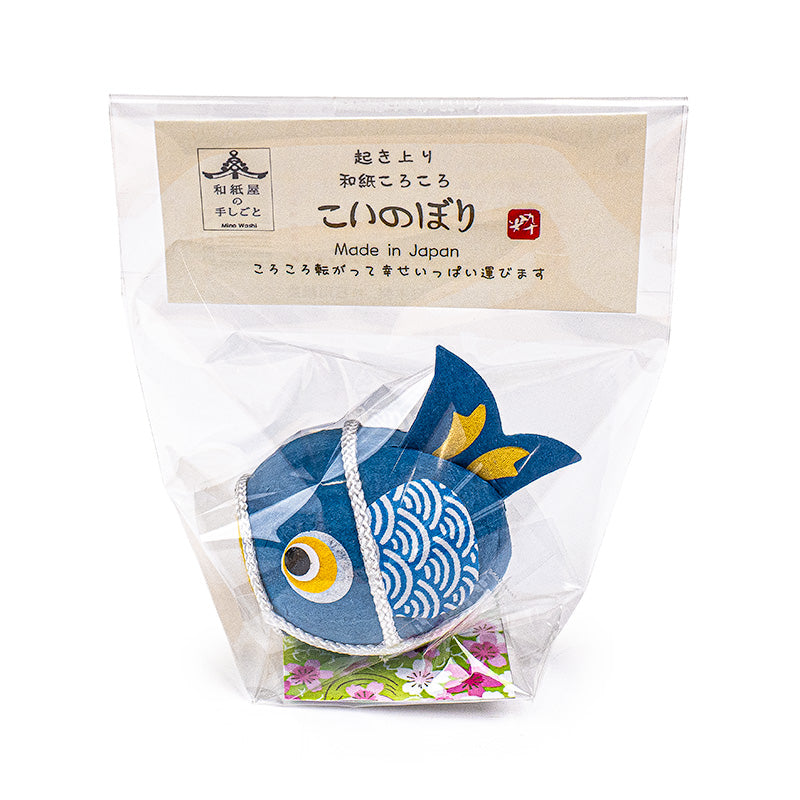 Okiagari Lucky Koi Blue