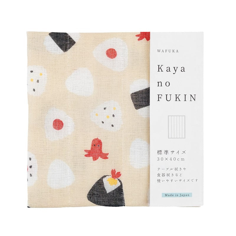Onigiri japanilainen teepyyhe
