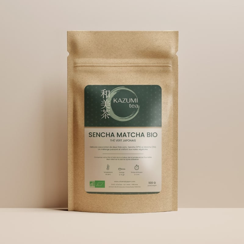 Orgaaninen Sencha Matcha tee