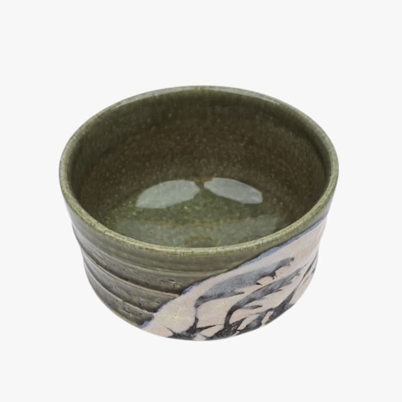 Oribe Ashi Japanese Matcha Bowl