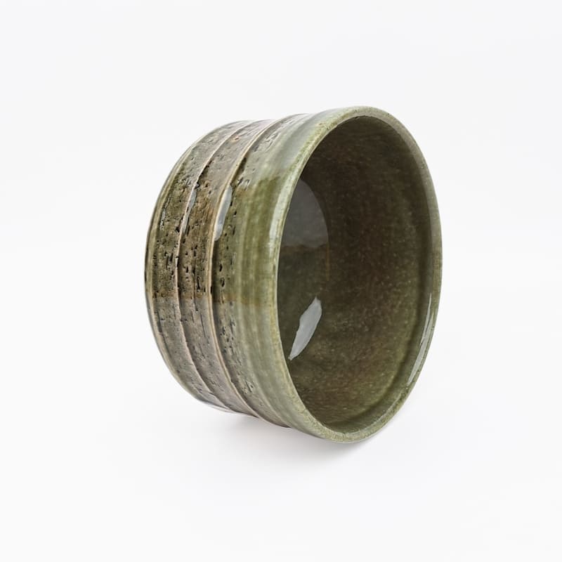 Oribe Ashi Japanese Matcha Bowl