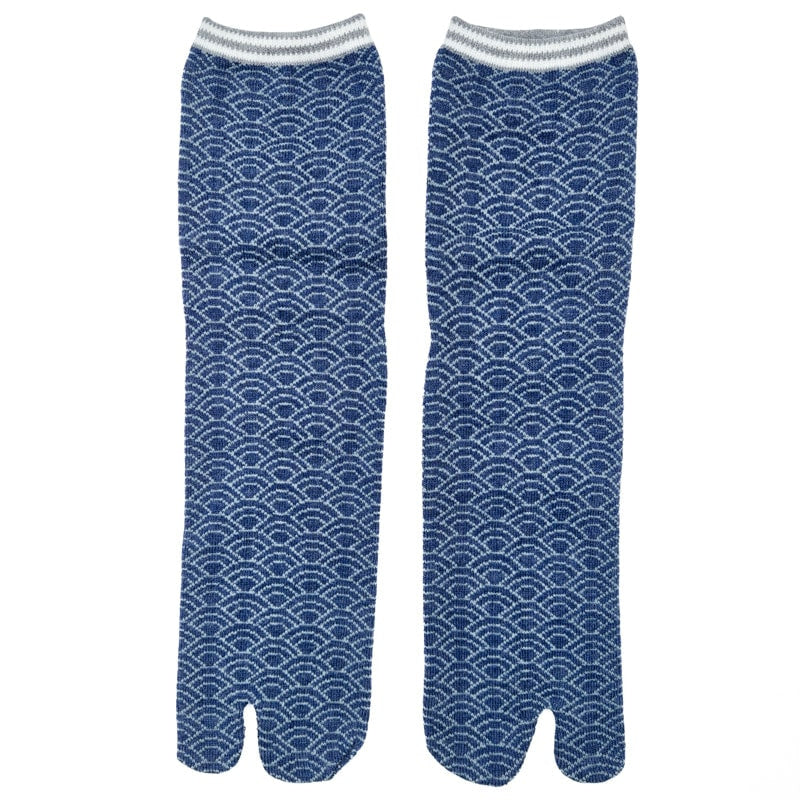Pakkaus Tabi Seigaiha sukkia - 6 paria - EU 37-42