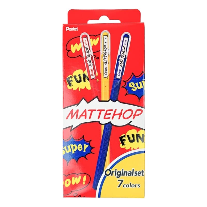 Pentel Mattehop Original Set värikynät