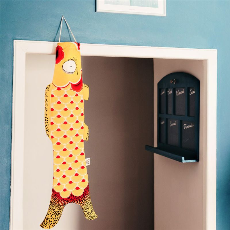 Koinobori Perinteinen keltainen (S)