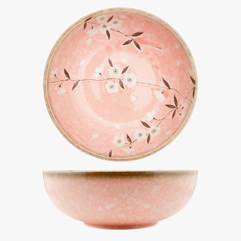 Pinku Sakura Japanilainen Donburi-kulho