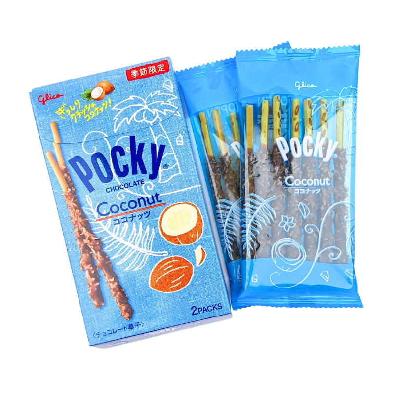 Pocky suklaa ja kookos