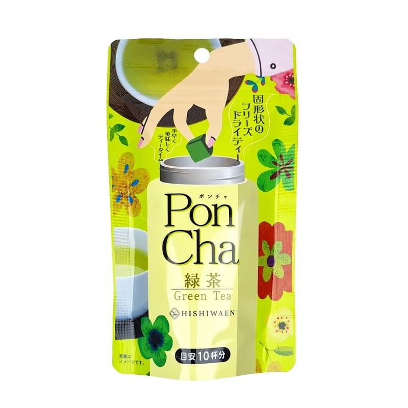 PonCha vihreä tee kuutio