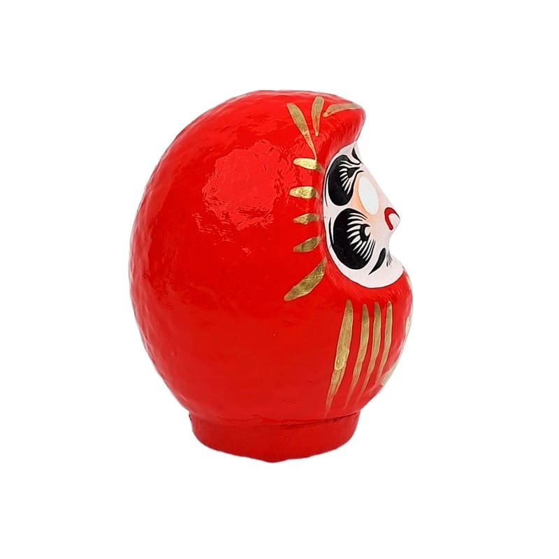 Punainen japanilainen Daruma - 9-15 cm