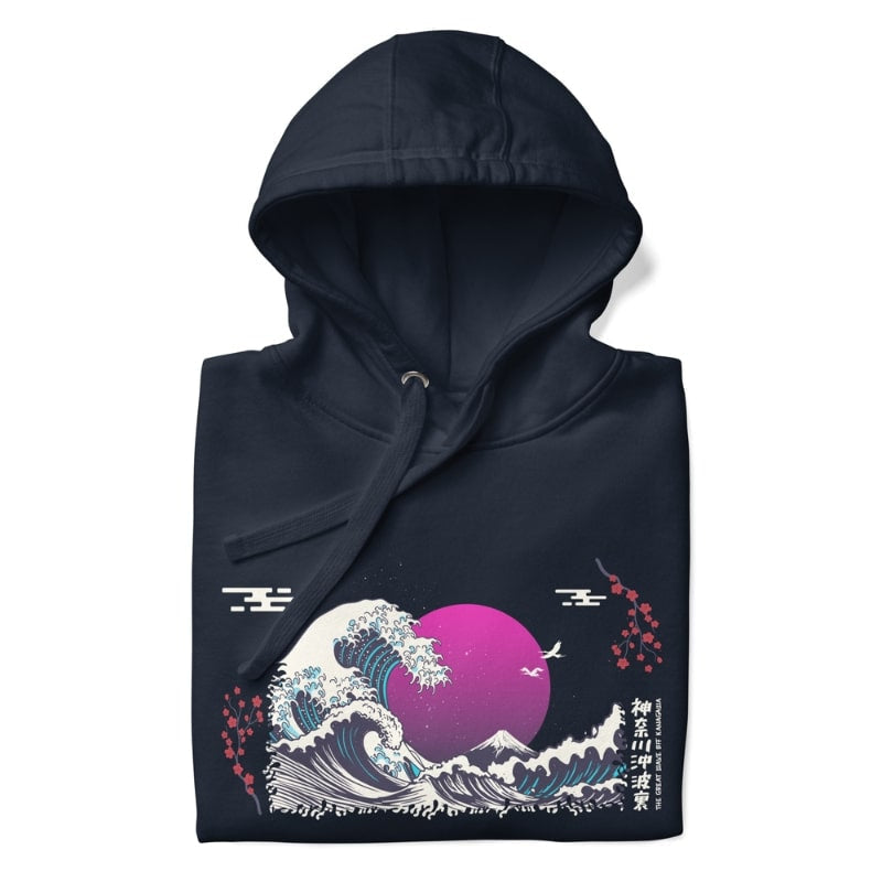 Purple Wave Japanilainen collegepaita